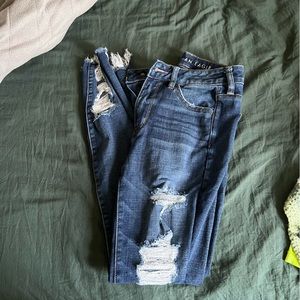 American Eagle Super High Waisted Jegging Jeans 4